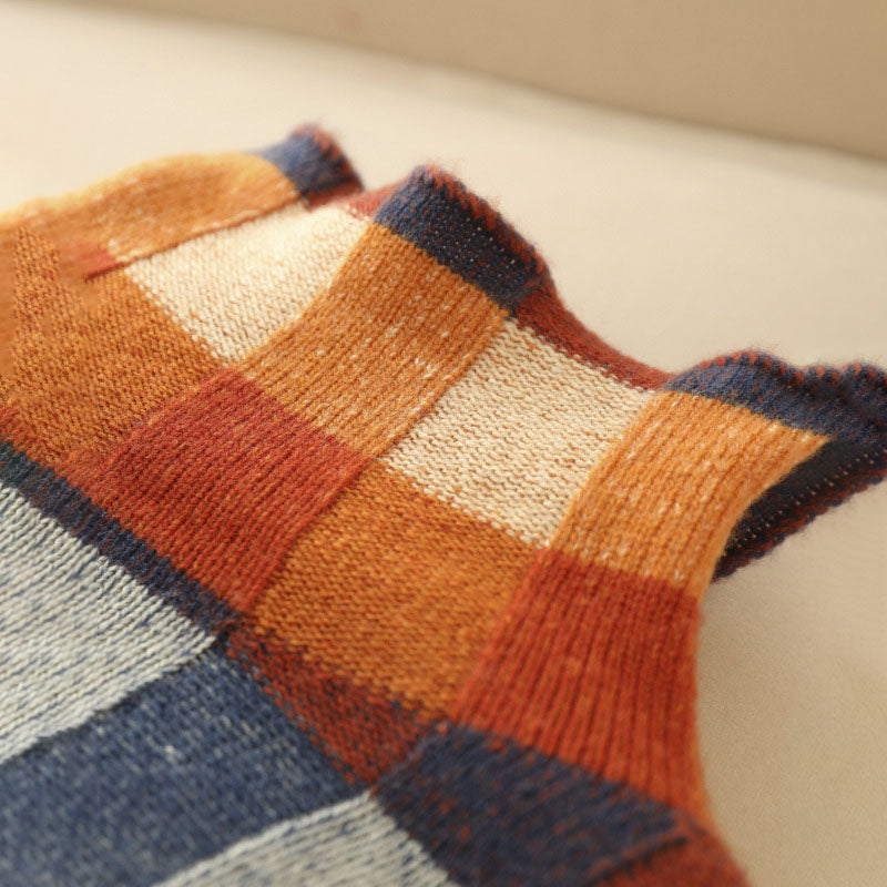 WW | Pullover mit Bunten Karos