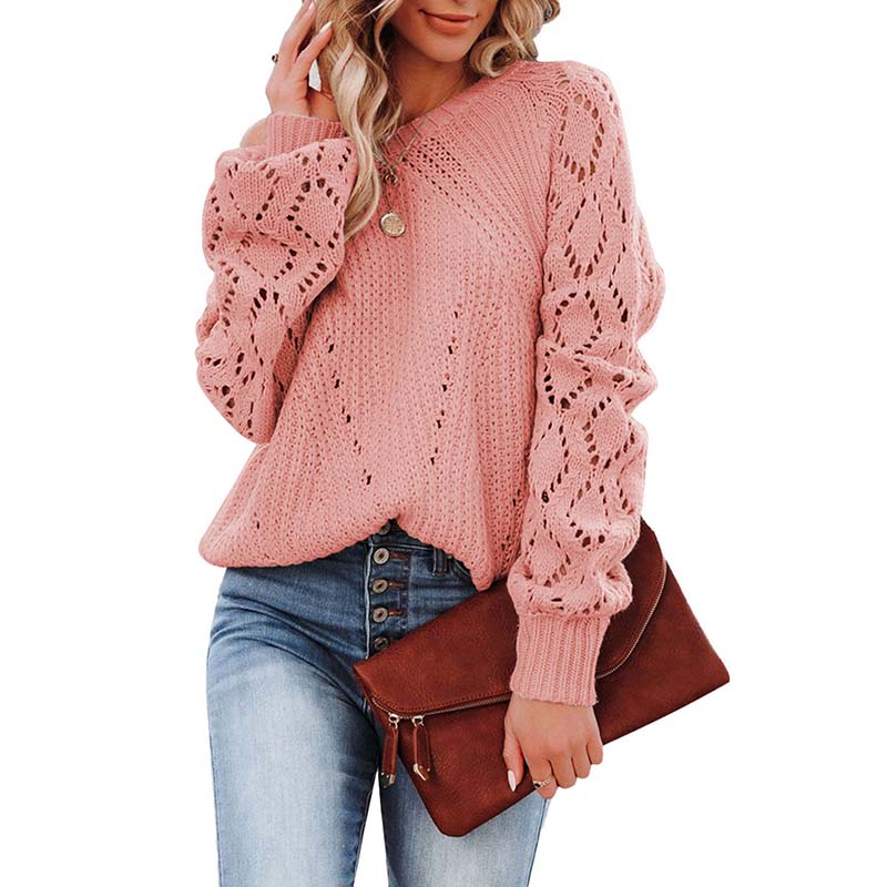 WW | Women's patterned high-neck sweater