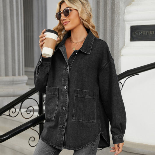 WW | Denim Jacket - Effortless Street Style - 100% Cotton - Casual Layering