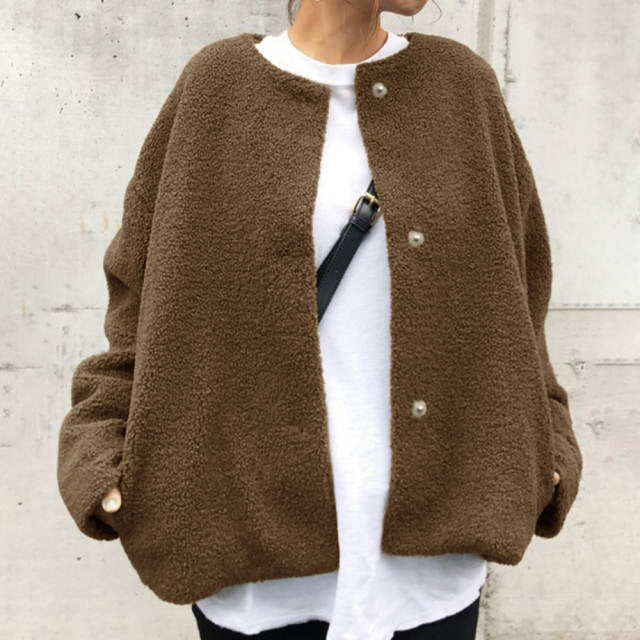 WW | Relaxed, fashionable jacket with buttons