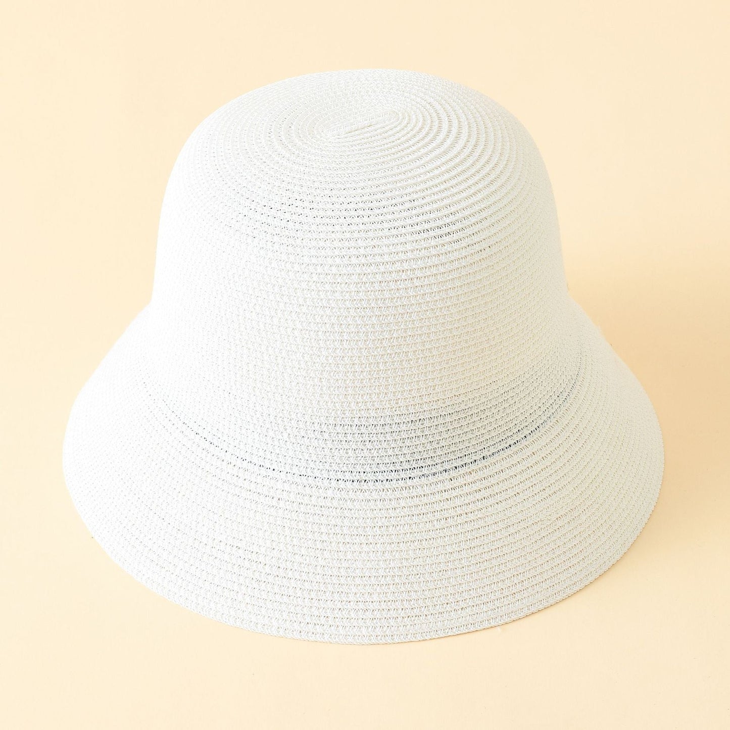 Damen Strohhut im eleganten Design mit breiter Krempe WW