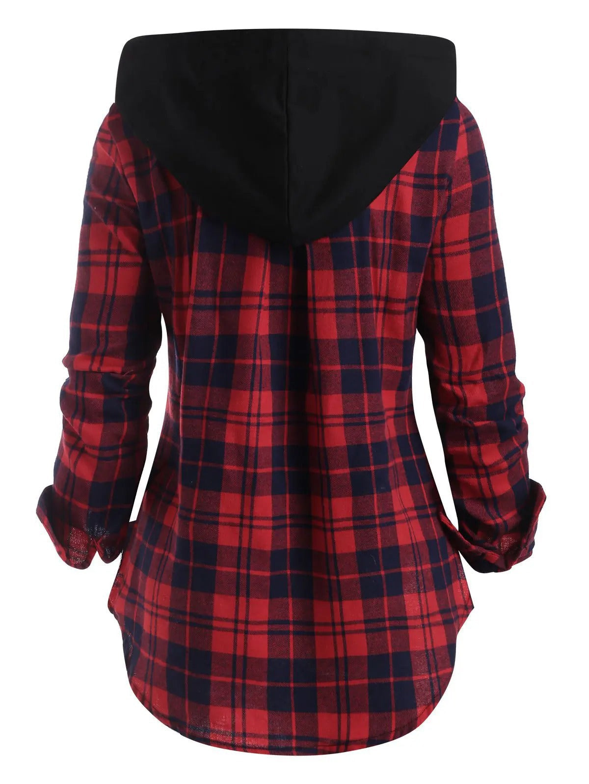 WW | Damen Gefütterte Flanelljacke mit Taschen