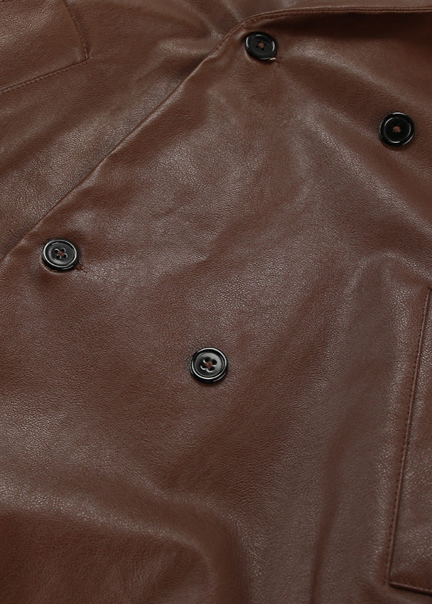 WW | Übergroße Doppelt breasted Jacke
