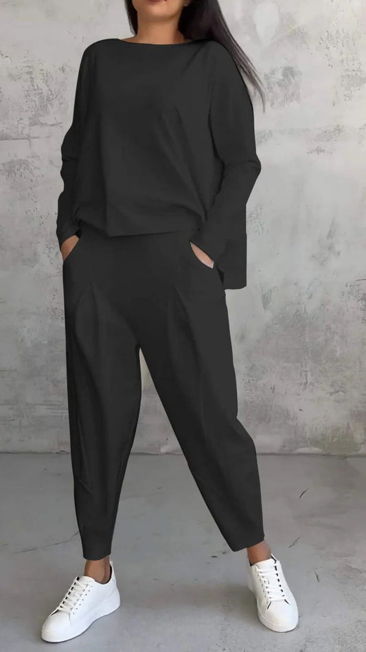 WW | Overall Slim Fit Atmungsaktives Satz Mit Langärmligem Oberteil Und Schmalen Hosen