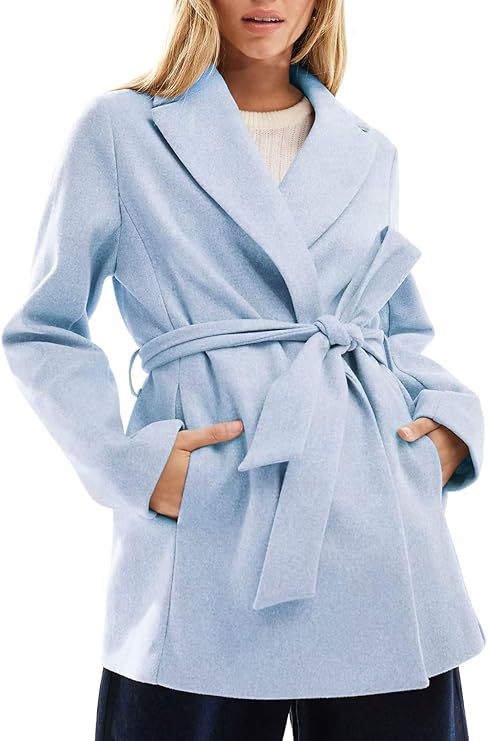 WW | Frauen Elegante Wickeljacke Bequeme Passform