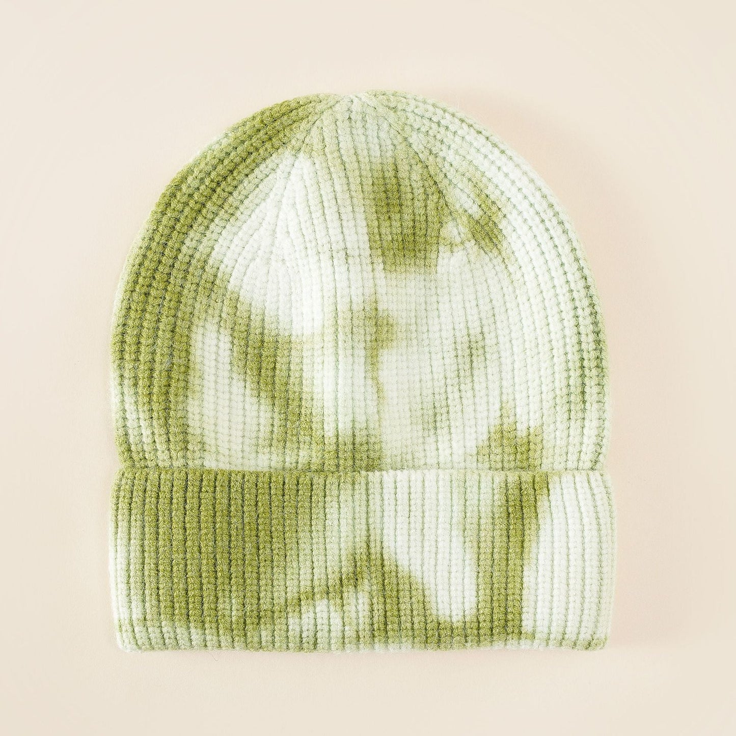 Damen Beanie-Mütze mit modernem Batikdesign und komfortabler Passform WW