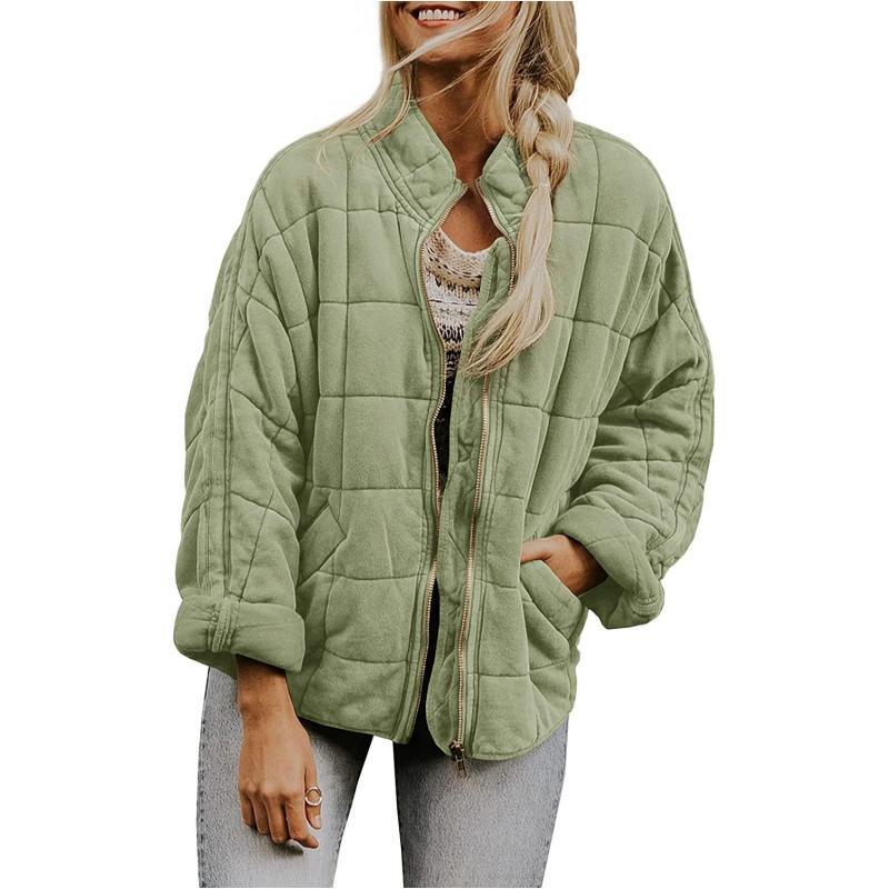 WW | Damen Gequiltete Jacke Casual Stil