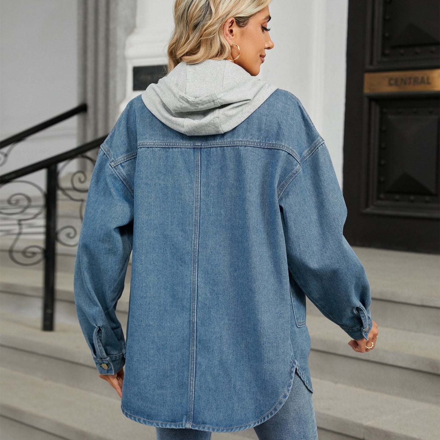 WW | Jeansjacke - Müheloser Street Style - 100% Baumwolle - Lässige Schichtung