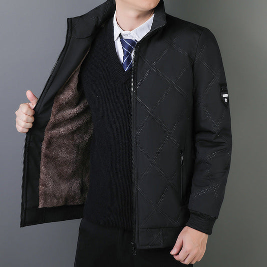 WW | Steppjacke - Regular Fit - Warme Fütterung - Rippkante - Reißverschluss