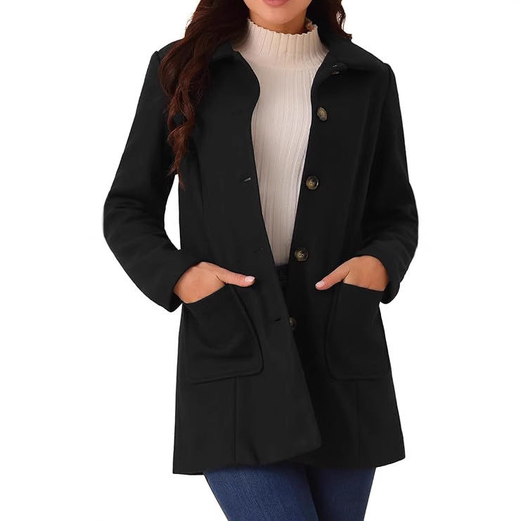 WW | Damen Elegante Übergangsjacke Komfort Fit