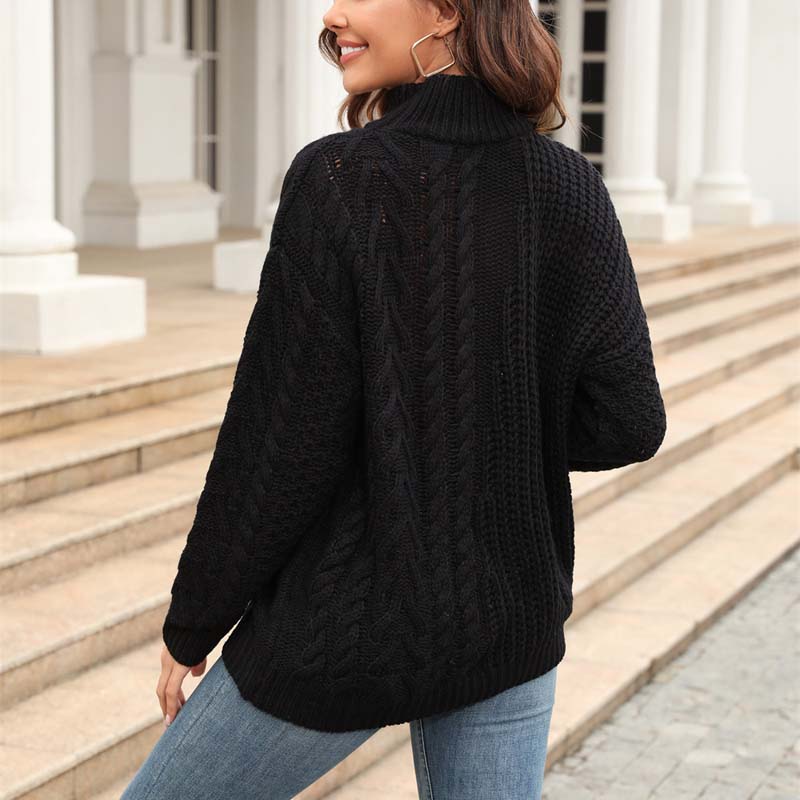 WW | Twisted Knit Sweater with a Stylish Look