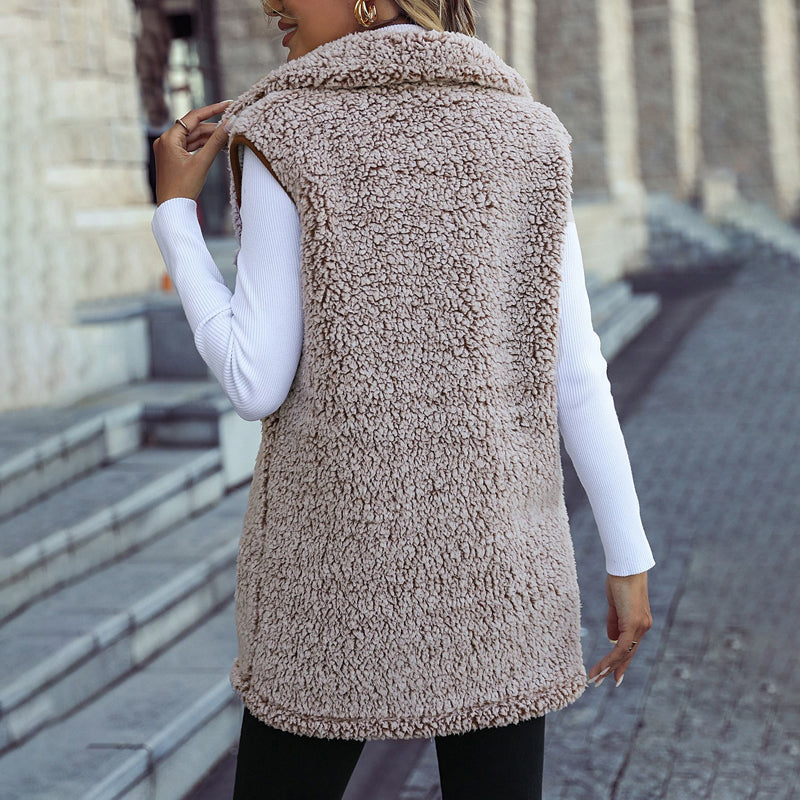 WW | Gilet Lässiger Fleece