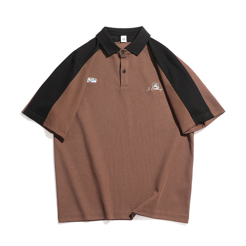 Herren Polo-Shirt mit modernem Strukturdesign und kontrastierenden Akzenten WW