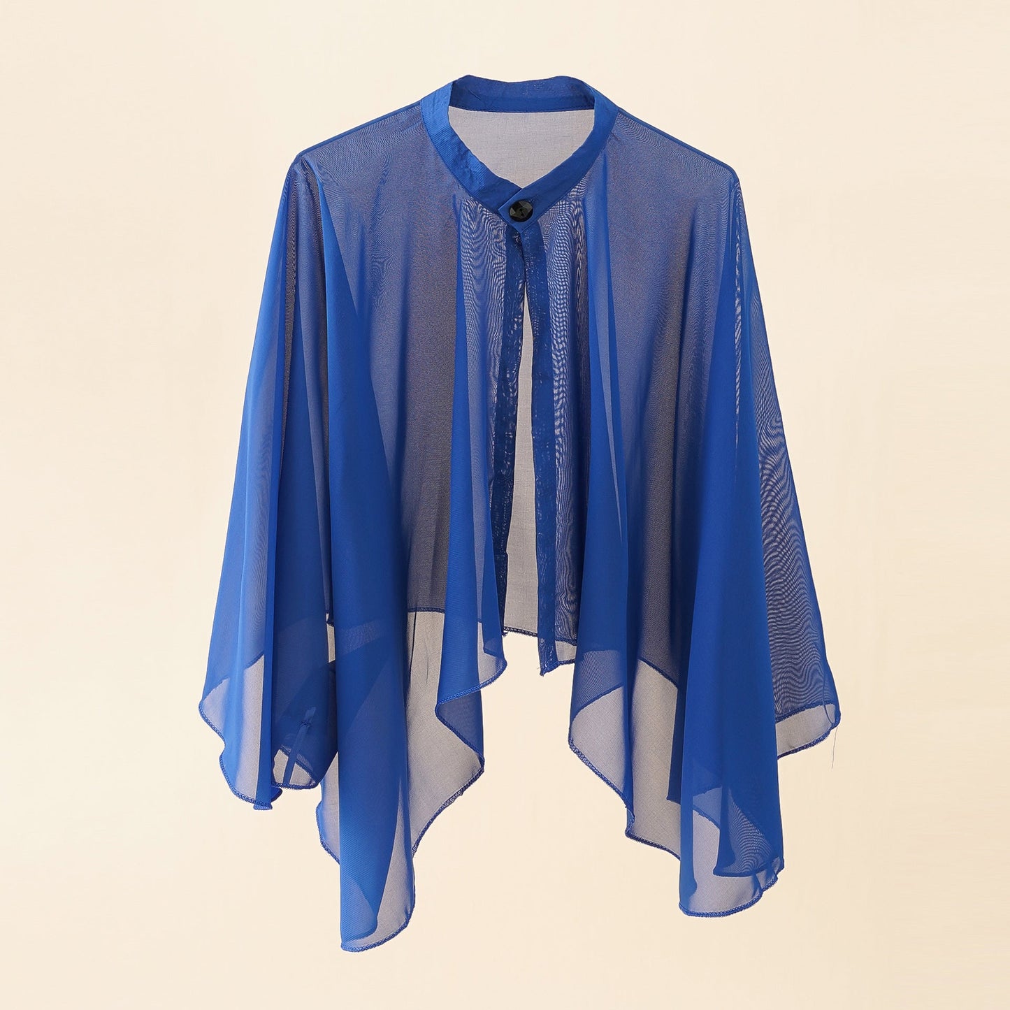 Damen Luftiger Chiffon-Kimono mit weit ausgestellten Ärmeln WW