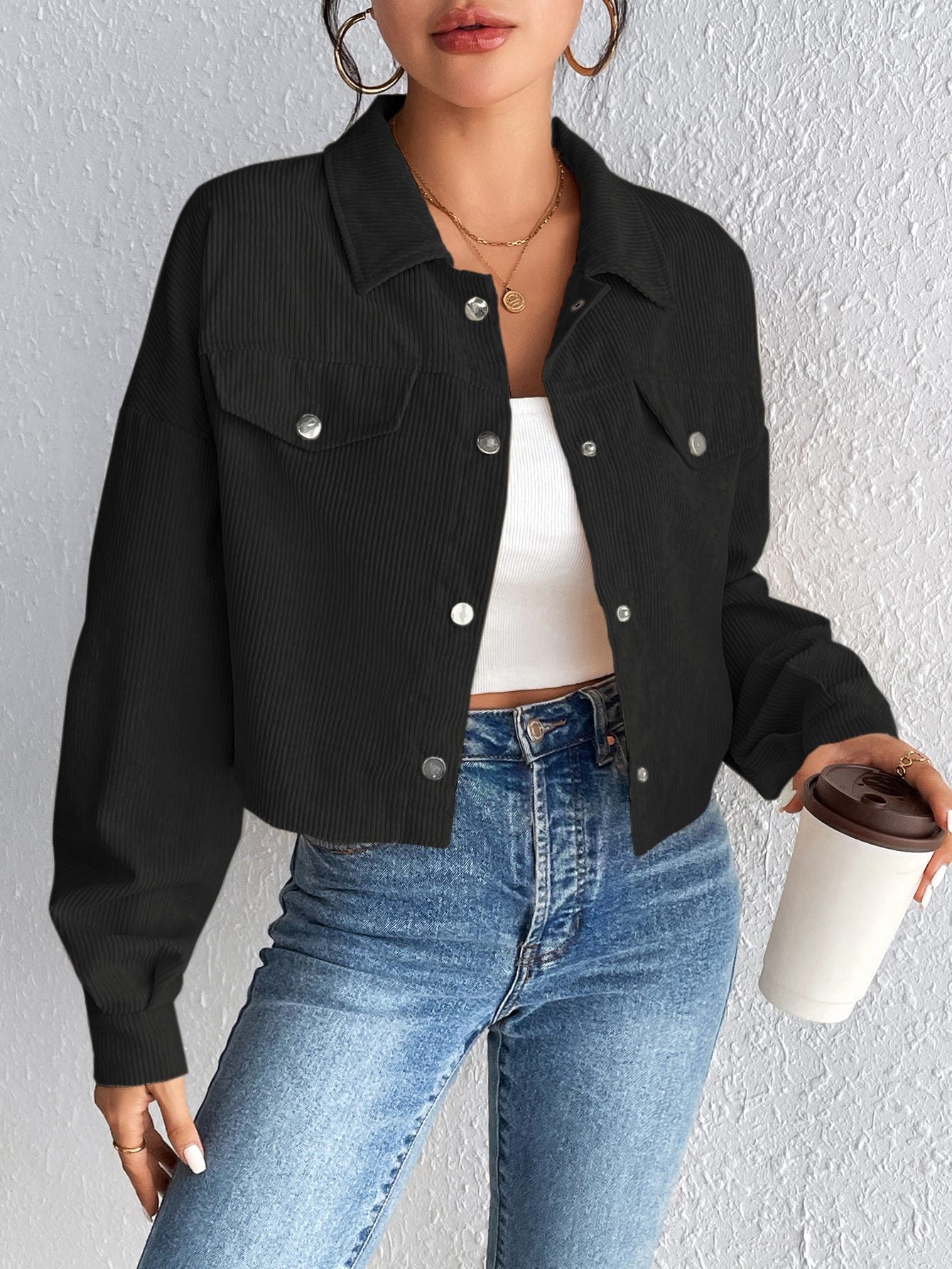 WW | Denimjacke - Lässige Alltagslayer - Baumwollmischung - Vielseitiger Streetstyle