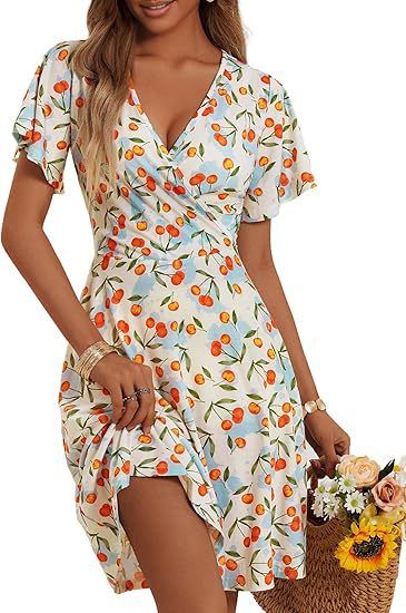 Blossomé™ - Elegantes geblümtes Minikleid für Frauen