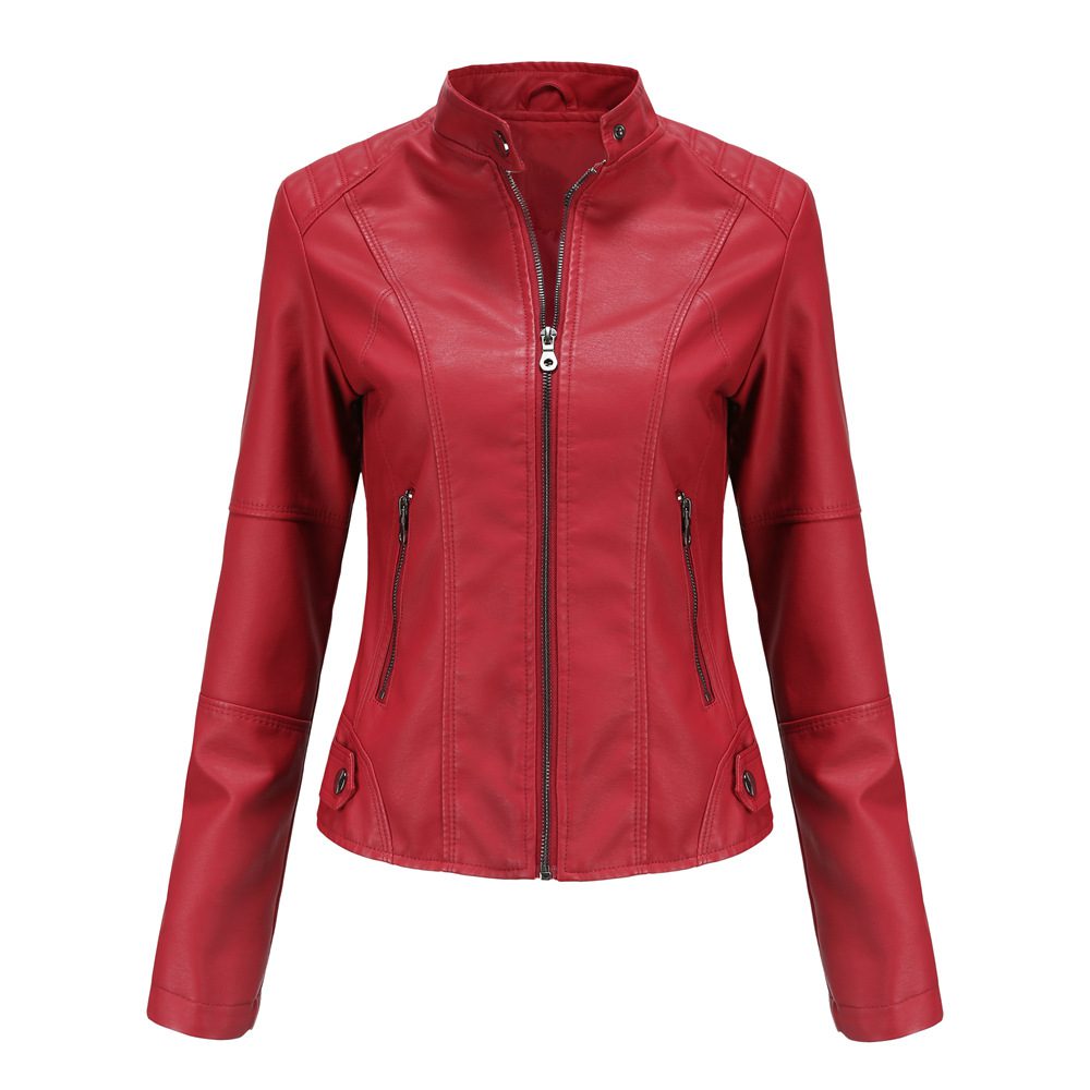 WW | Fit PU Lederjacke - Schlanker moderner Look - Leichtes Design - Lässiger Chic