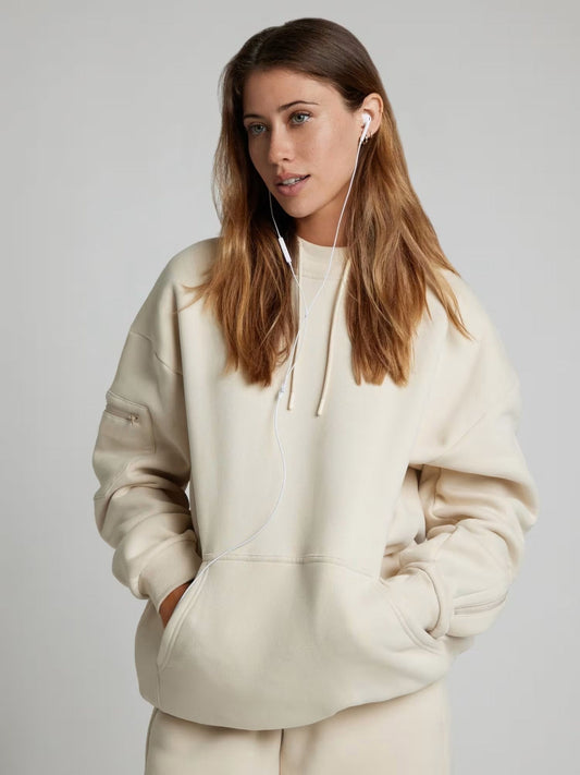 Damen Kapuzenpullover mit integrierter Schlafmaske WW