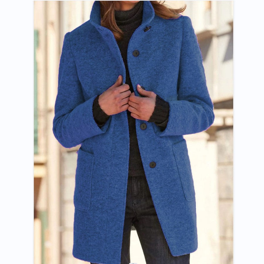 WW | Stylish & Elegant Button-Down Coat