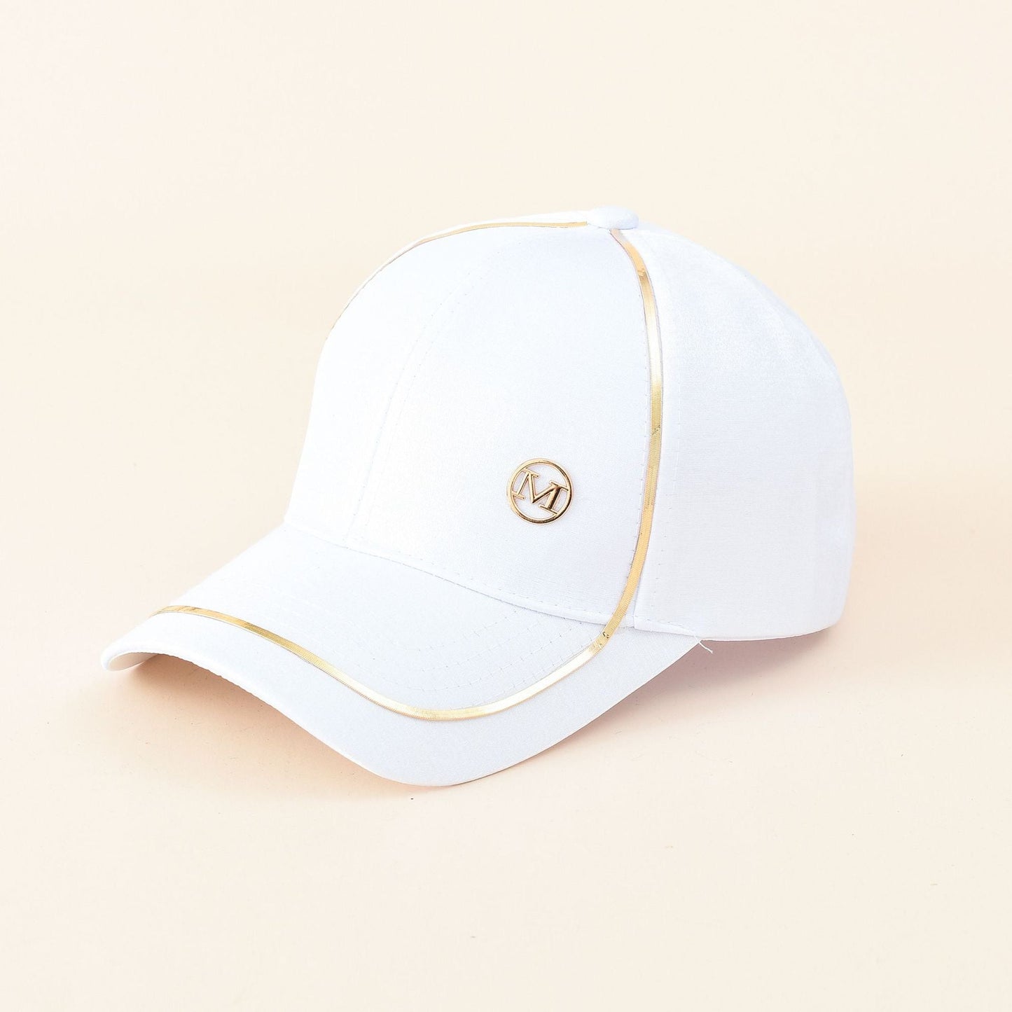 Damen Sportliche Baseballmütze mit elegantem Metallic-Akzent WW