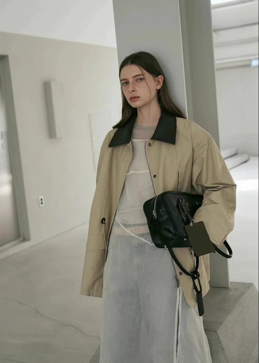 WW | Kontrastkragen Utility-Jacke