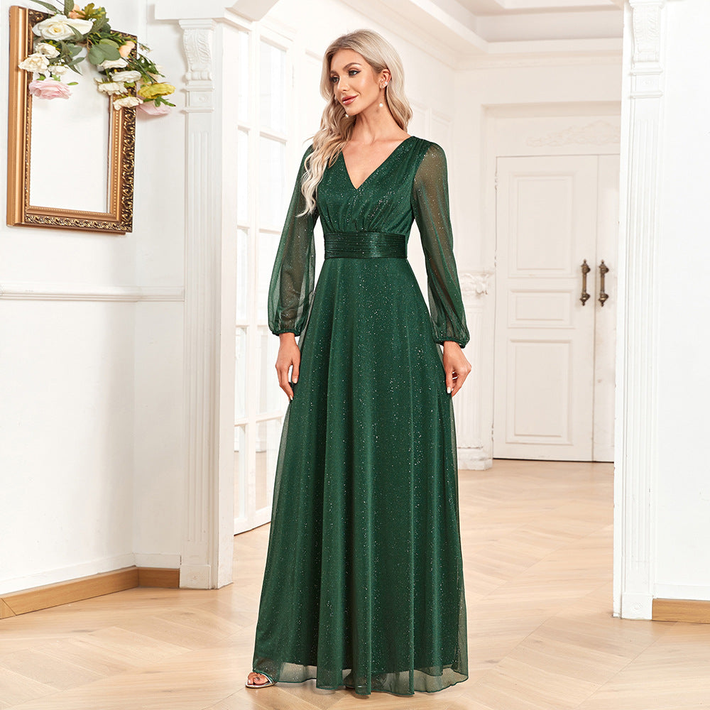 WW | Cocktail Abendkleid Kor Kostüme Plus Size Lang Gastgeber Solo Grünes Kleid
