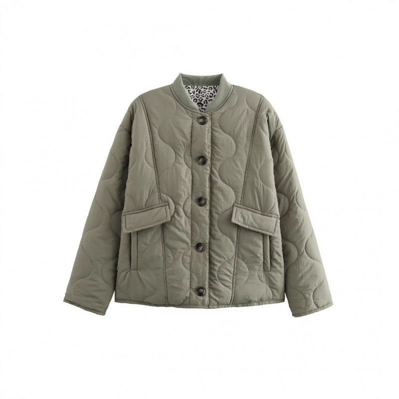 WW | Damen Gequiltete Oversized Jacke Sportlicher Stil
