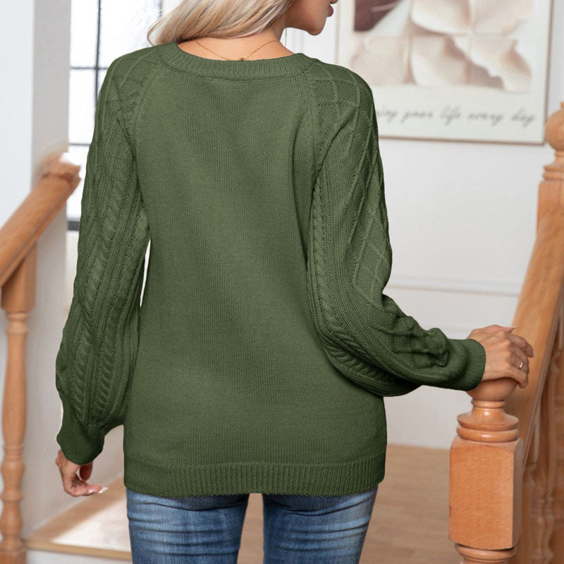 WW | Pullover Aus Gedrehtem Strick für Damen