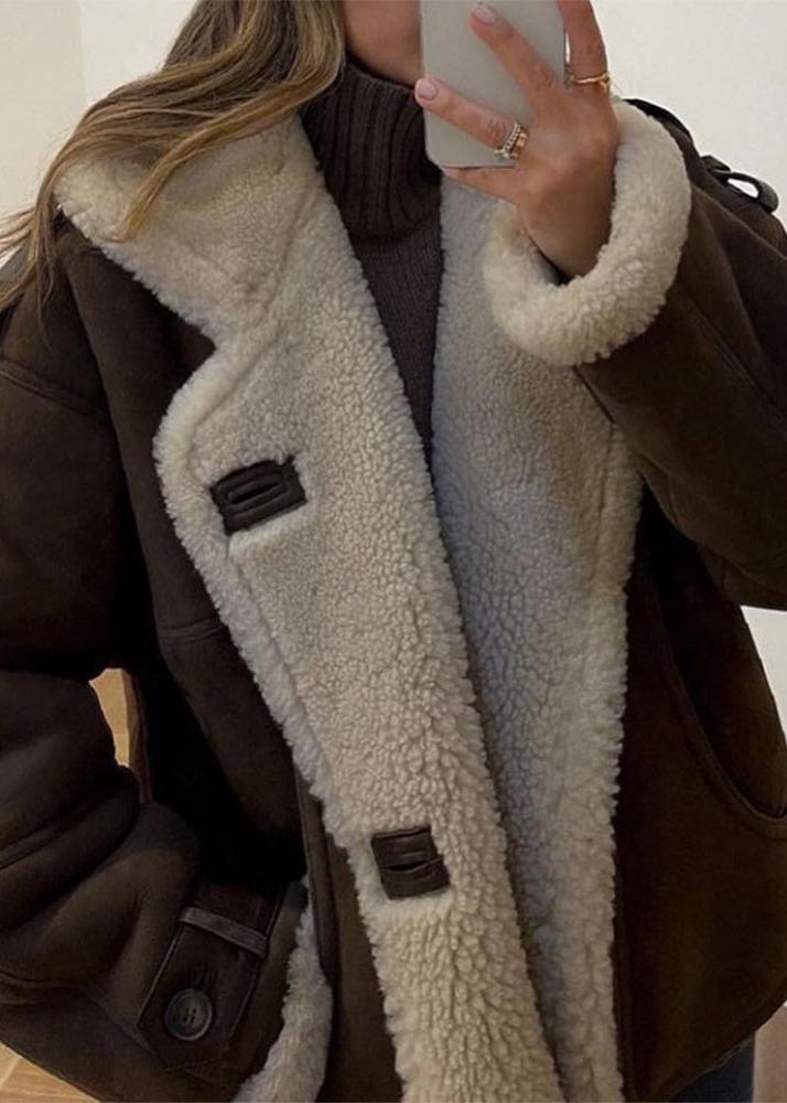 WW | Aviator-Lammfelljacke