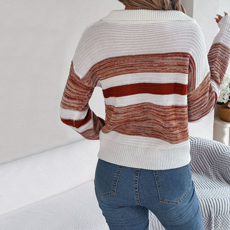 WW | Striped Knitted Sweater for a Timeless Look