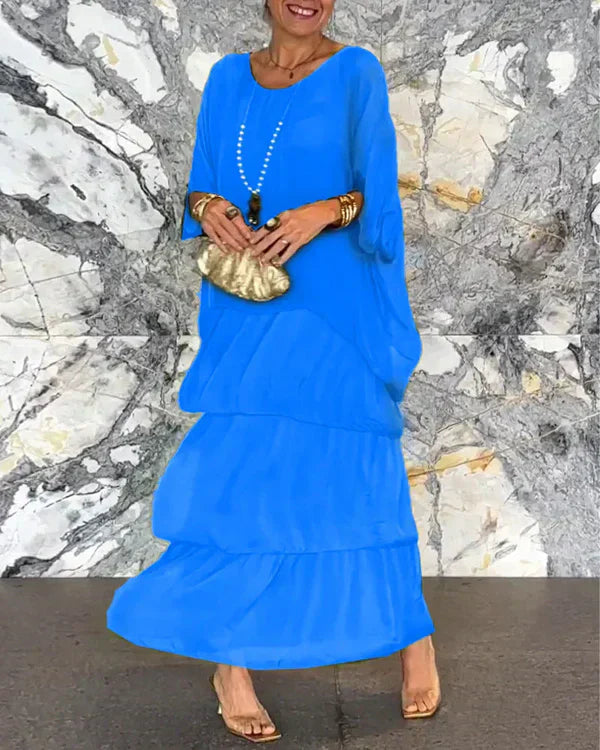 WW | Elegantes Kleid In Schichten