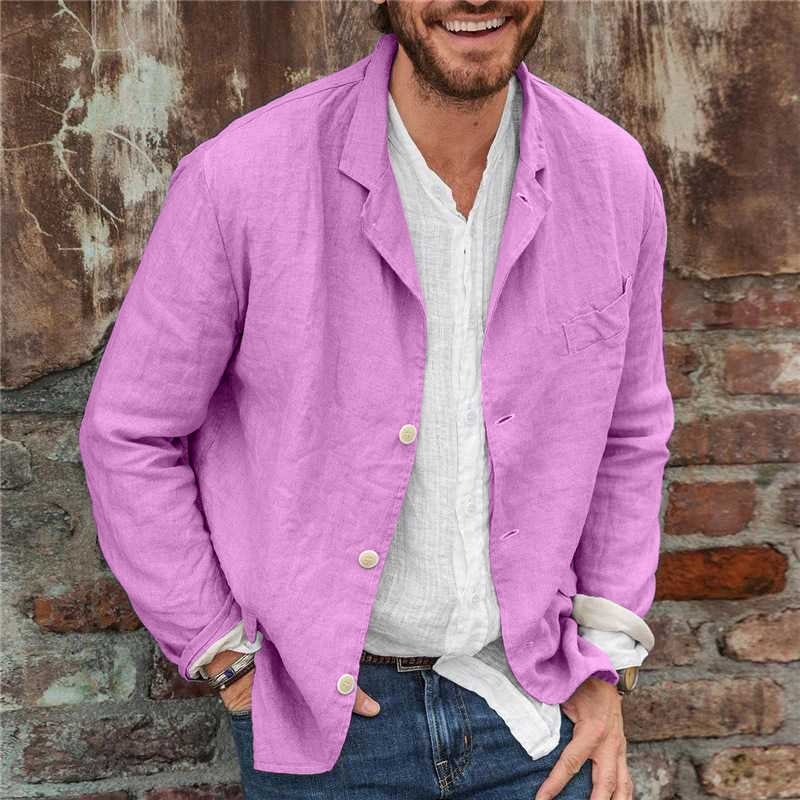 WW | Stilvolle Leinenanzugjacke