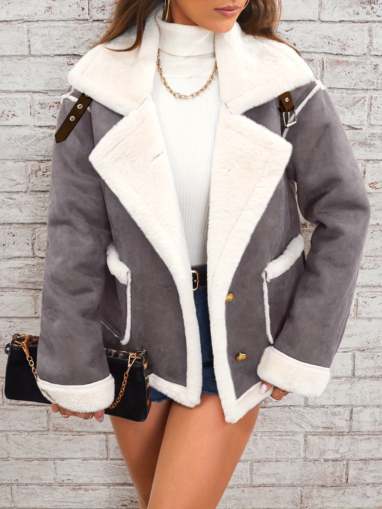 Women's Cozy Sheepskin Jacket WW