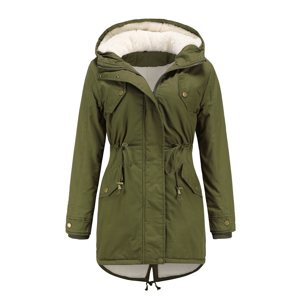 WW | Women's winter jacket with drawstring