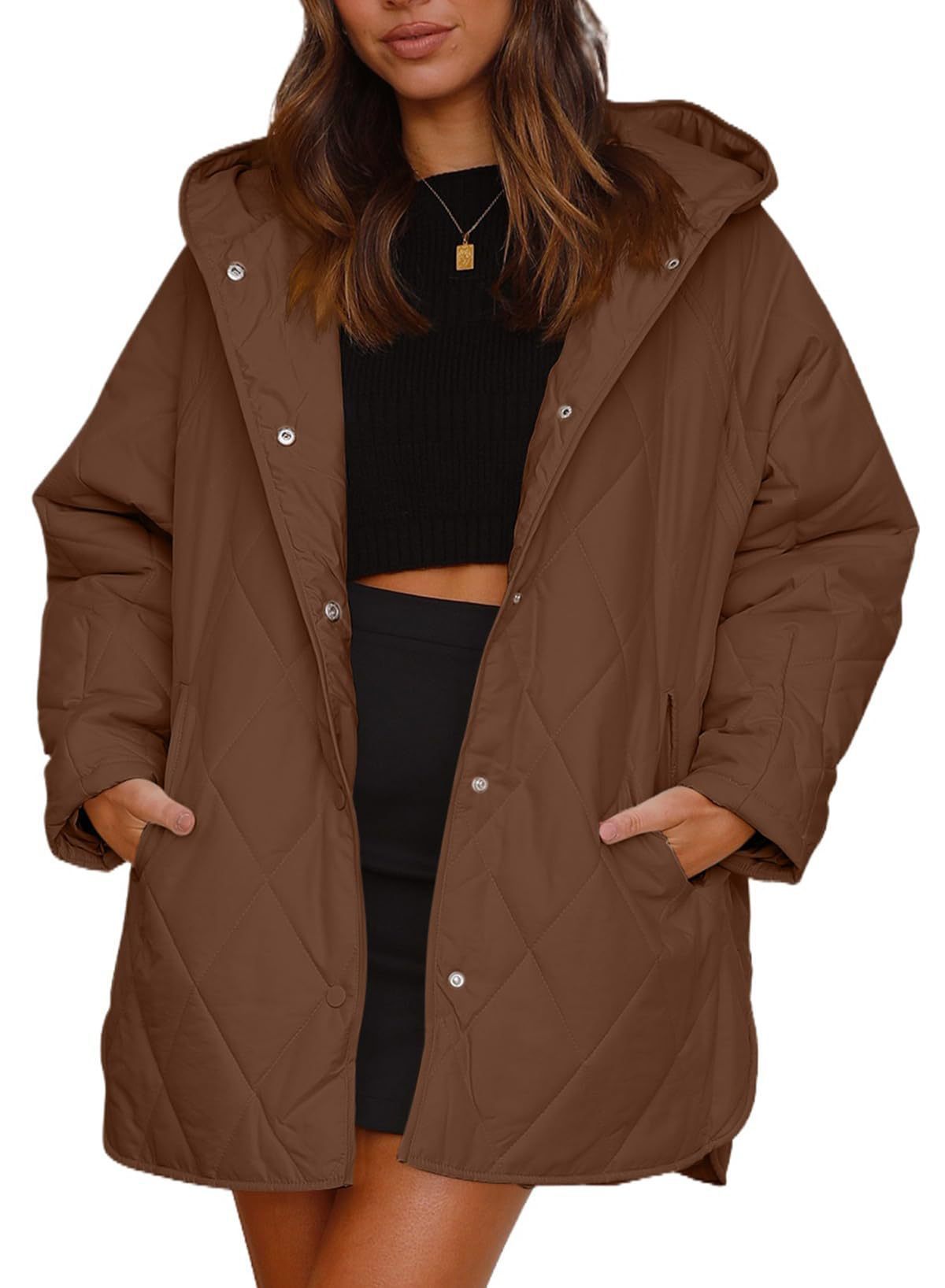 WW | Padded jacket with classic print
