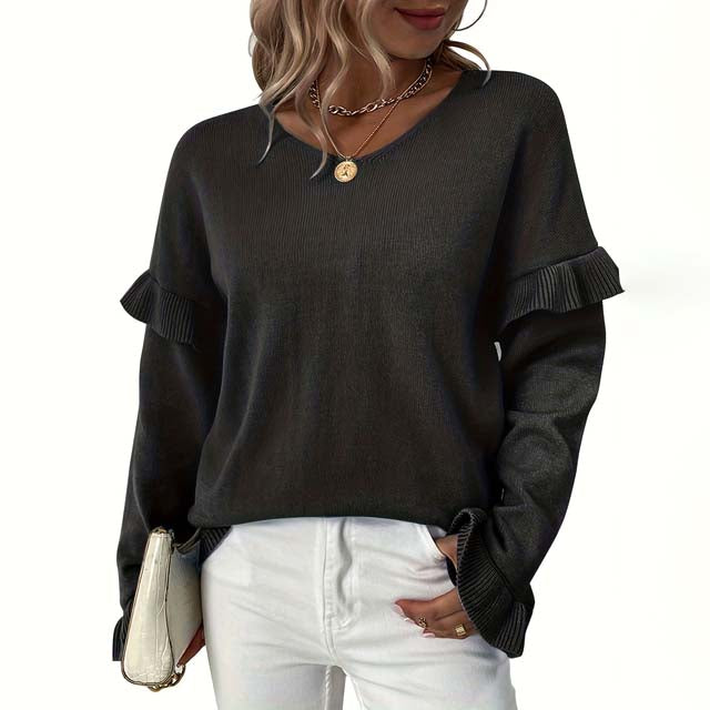 WW | Lässiger und Bequemer Strickpullover für Damen