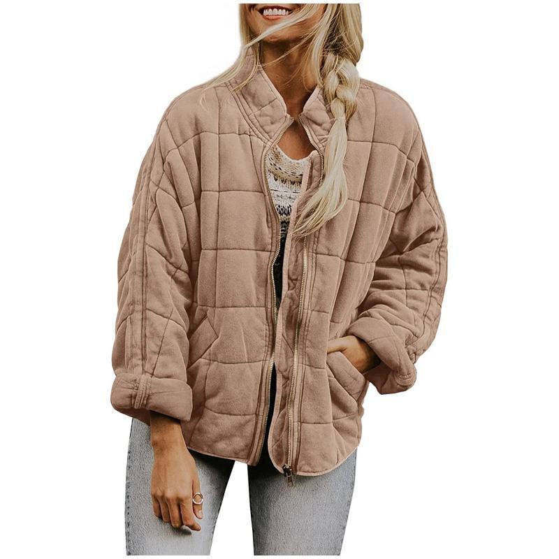 WW | Damen Gequiltete Jacke Casual Stil