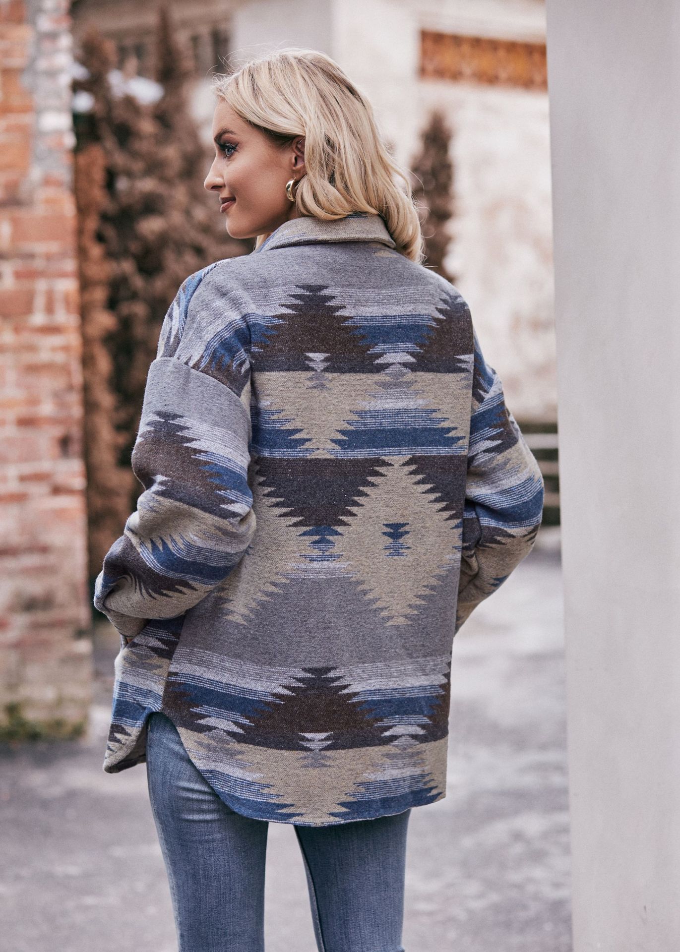 WW | Button-Down Shacket - Leichtgewicht Komfort - Baumwollmischung - Lässige Herbstschicht