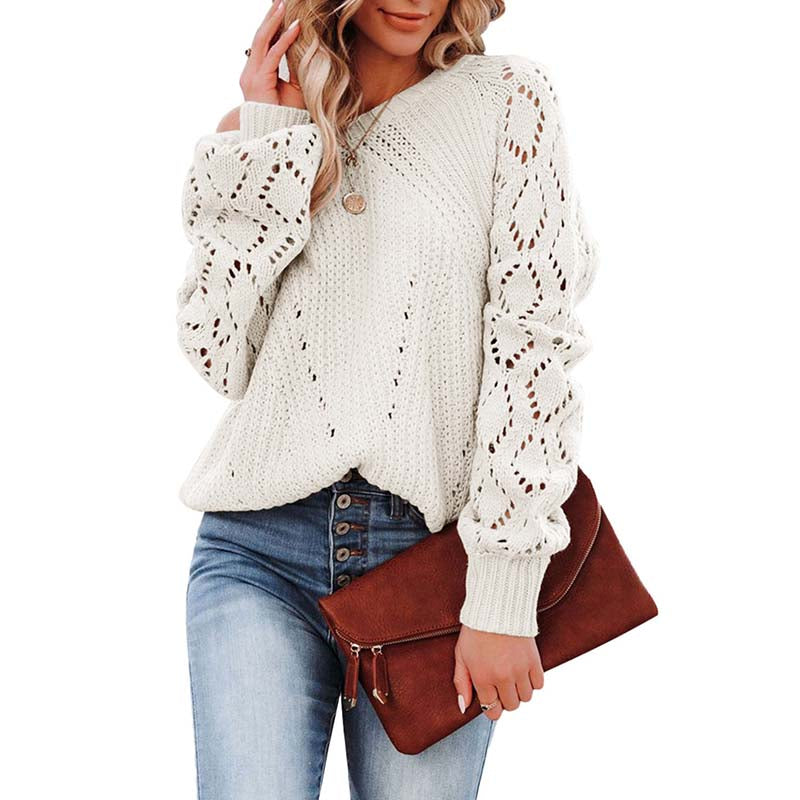 WW | Women's patterned high-neck sweater