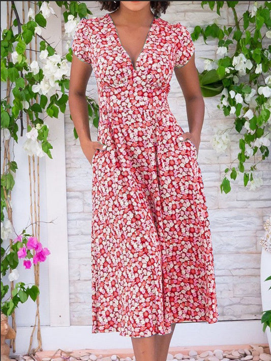 Lunissa™ | Chic Button Midi
