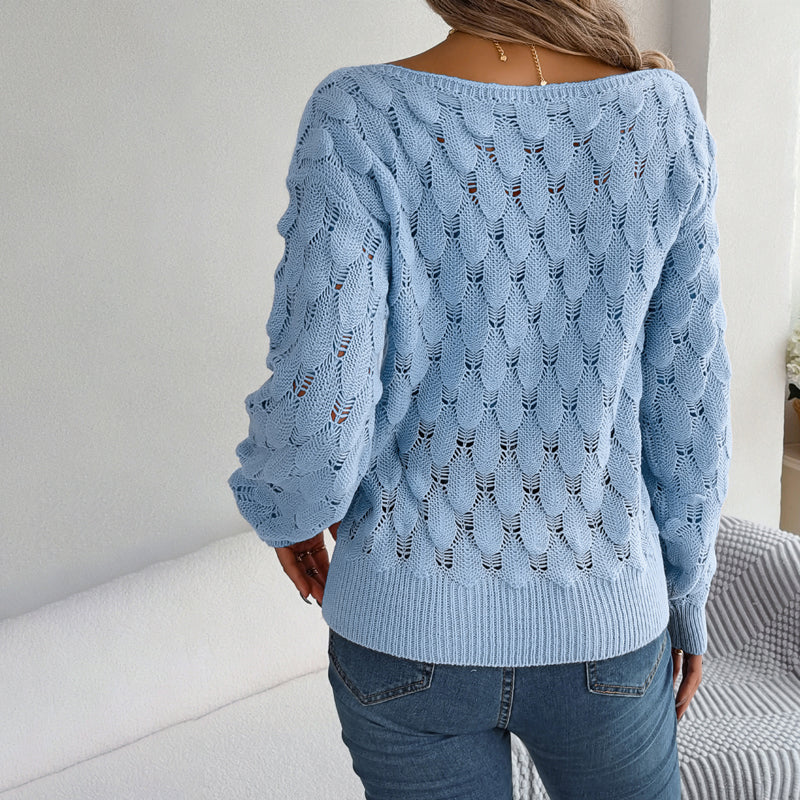 WW | High-Neck Sweater with Elegant Design