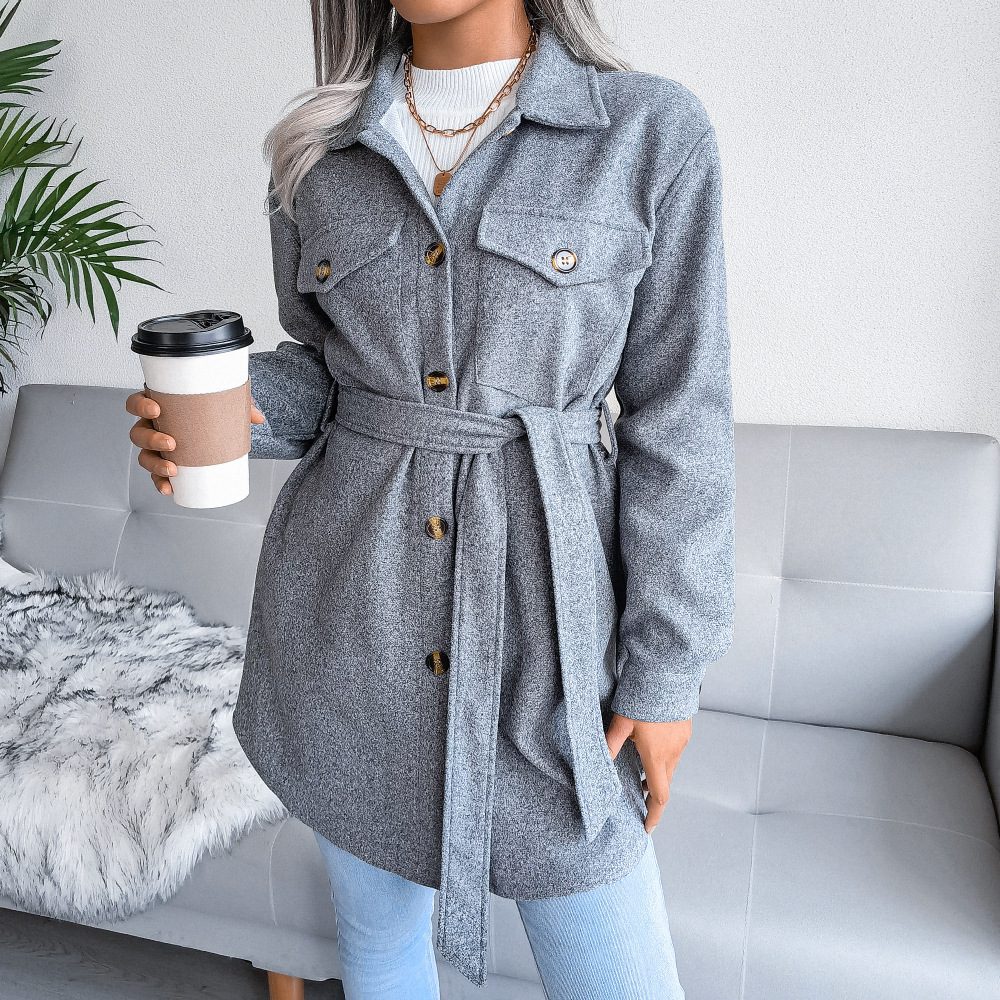 WW | Utility Shirt Jacke - Verstellbare Taille - Weicher Baumwollmix - Lässiges Layering