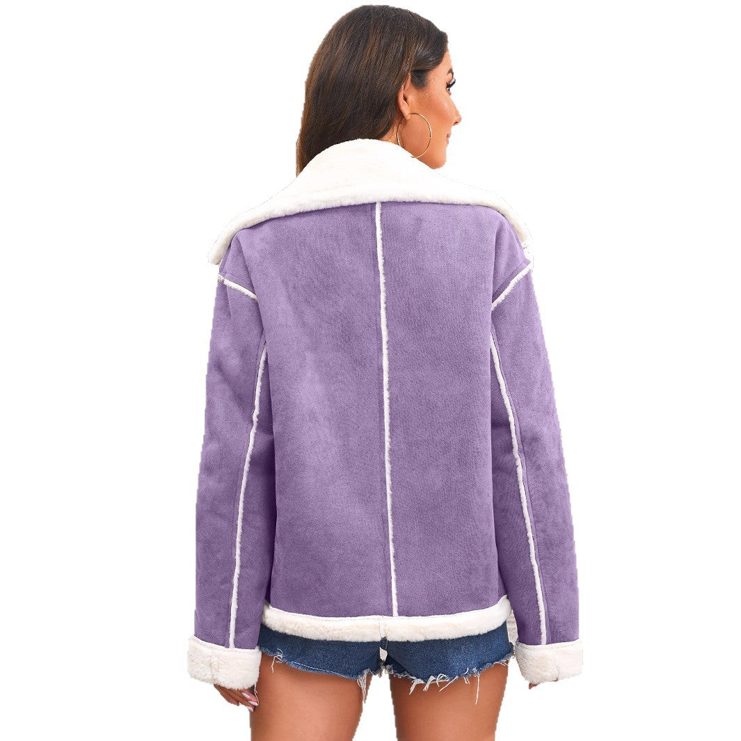 Women's Cozy Sheepskin Jacket WW