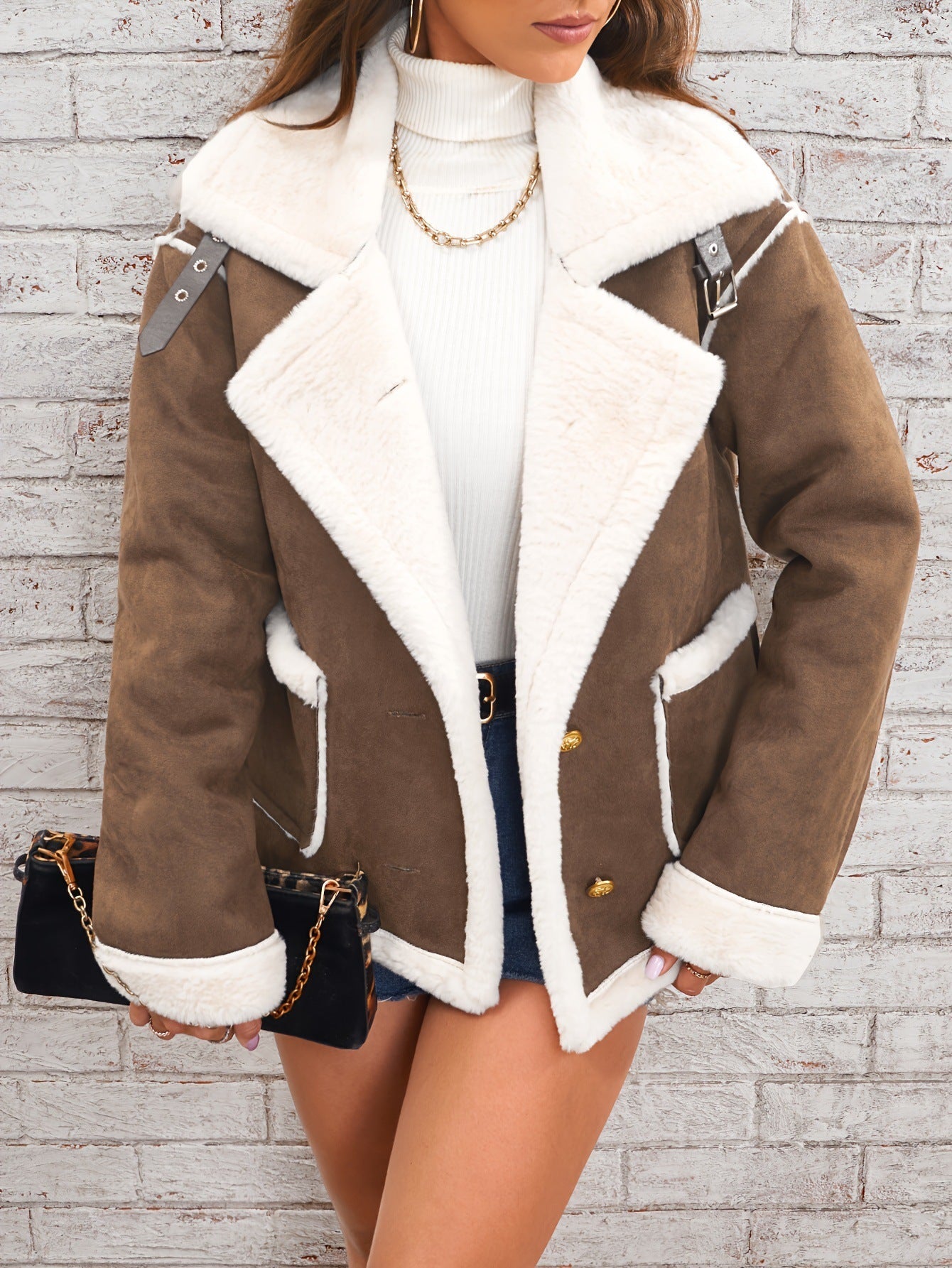 Women's Cozy Sheepskin Jacket WW