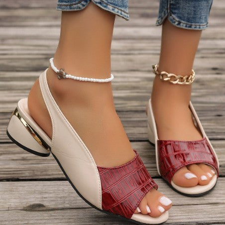 Leonie | Comfortable Block Heel Sandal
