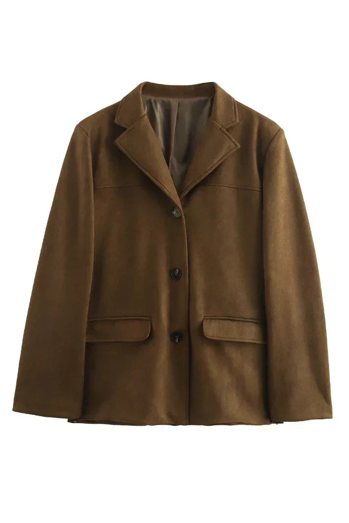 WW | Leder Blazer