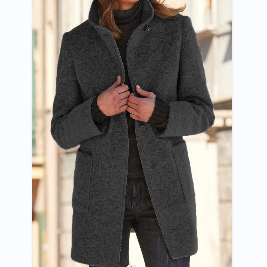 WW | Stylish & Elegant Button-Down Coat