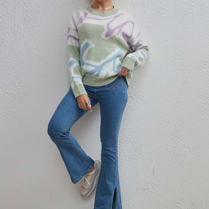 WW | Pulli mit Farbkanten