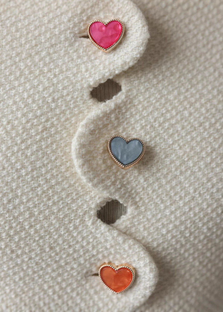 WW | Herzknopf Wolljacke