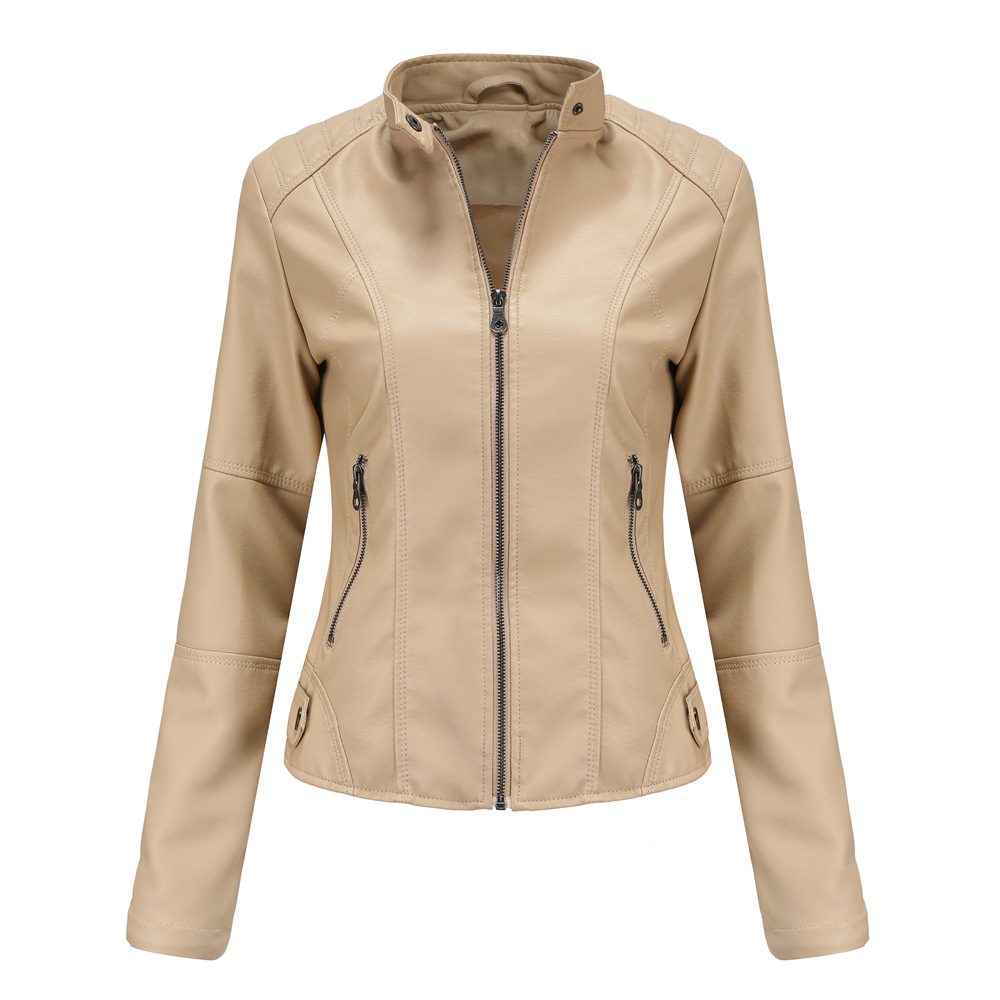 WW | Fit PU Lederjacke - Schlanker moderner Look - Leichtes Design - Lässiger Chic